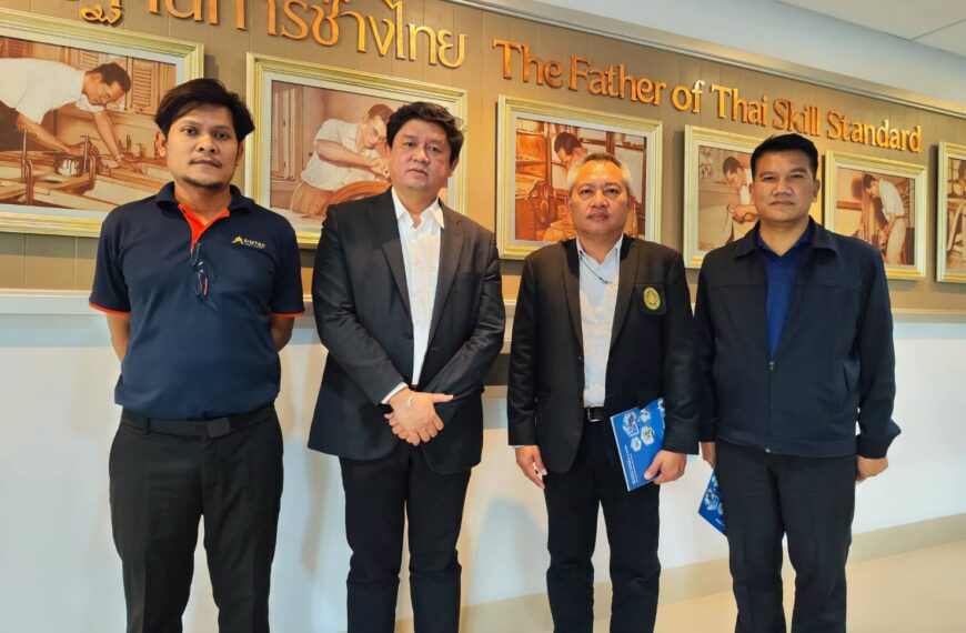 SIMTEC ต้อนรับ รองคณบดี ​คณะเทคโนโลยี​อุตสาหกรรม  มหาวิทยาลัยราชภัฏกาญจนบุรี​ เข้าเยี่ยมชม Learning Factory