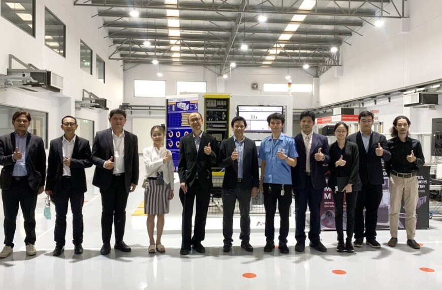 SIMTEC ต้อนรับผู้อำนวยการและคณะผู้บริหาร สถาบันวิทยาการหุ่นยนต์ภาคสนาม (FIBO) มจธ.