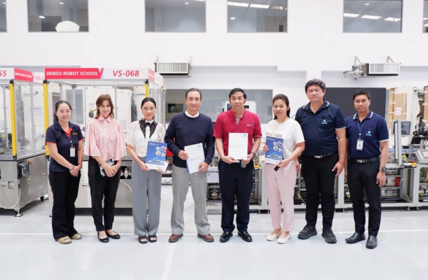 SIMTEC ต้อนรับคณะผู้บริหาร บริษัท อมตะ ฟาซิลิตี้ เซอรืวิส จำกัด