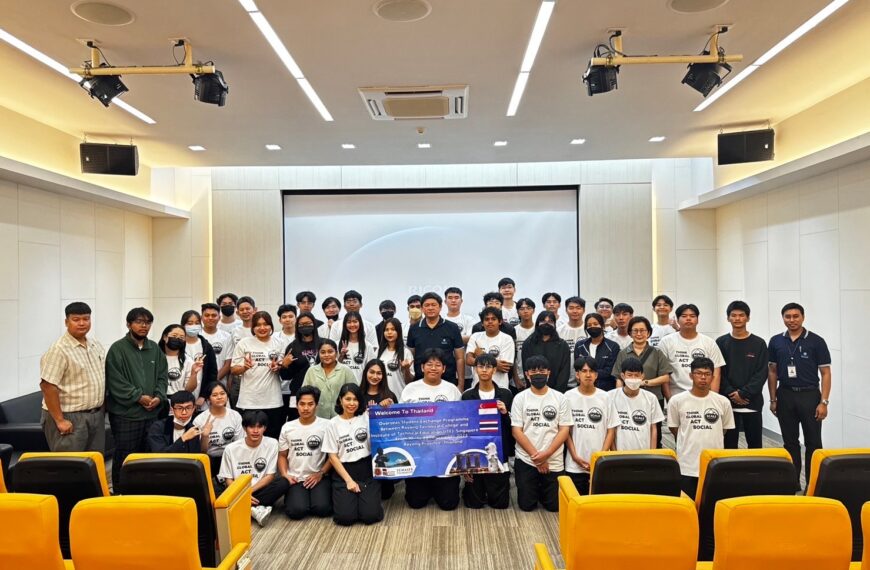 SIMTEC ต้อนรับคณะครูและนักศึกษาจากวิทยาลัยเทคนิคระยองและ สถาบันการศึกษาด้านเทคนิค ประเทศสิงค์โปร์