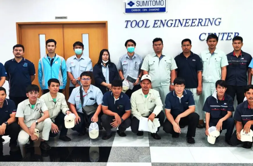 สุมิพล ร่วมกับ ซูมิโตโม จัดฝึกอบรม “Fundamental of Cutting Tool Technique” 2024