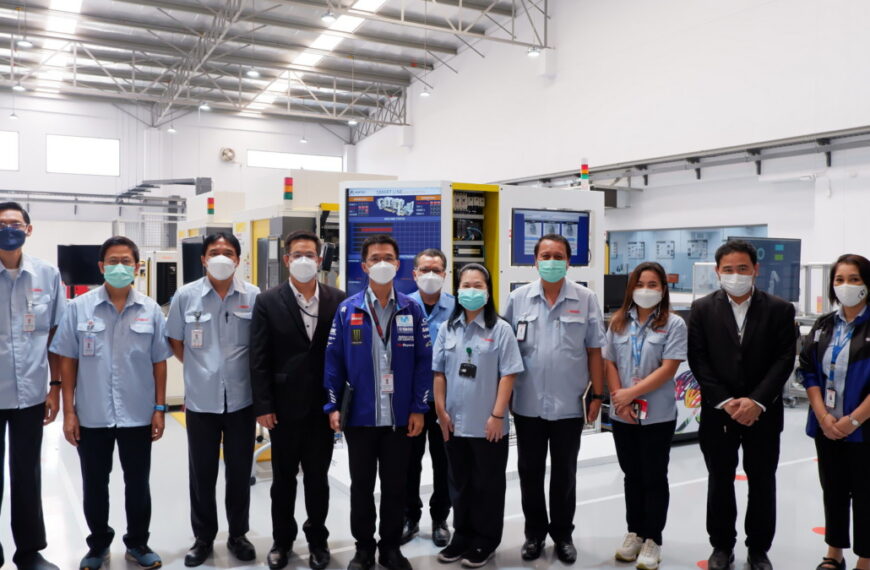 บริษัท ไทยยามาฮ่ามอเตอร์ จำกัด พร้อมคณะ เข้าเยี่ยมชม Learning Factory สถาบัน SIMTec