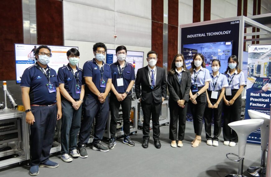 SIMTEC ร่วมงานนิทรรศการด้านเทคโนโลยี 5G ครั้งใหญ่ที่สุดในประเทศไทย “Thailand 5G Summit 2022”