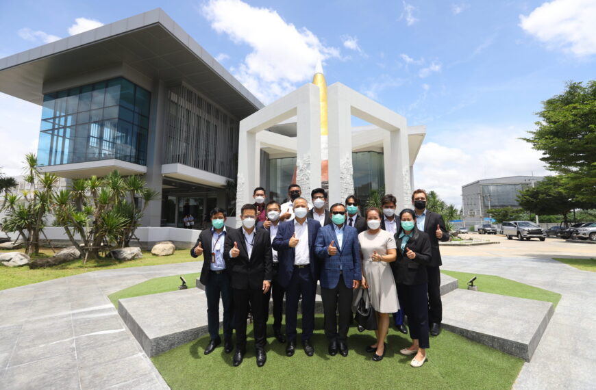 SIMTEC เปิดบ้านต้อนรับเอกอัครราชทูตกัมพูชาประจำประเทศไทยเข้าเยี่ยม ชม SIMTEC Learning Factory