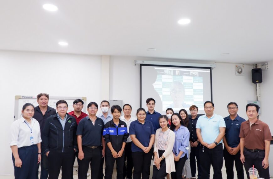 SIMTEC จัดฝึกอบรมหลักสูตร LIPE Beginner การหาความสูญเปล่า จากการทํางานของเครื่องจักรโดยใช้ระบบ IoT